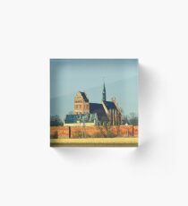 Old church in Swiecie Poland Acrylic Block