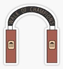 Walk of Champions - University of Mississippi Sticker