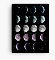 Moon Phase Canvas Print