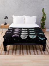 Mond Phase Fleecedecke