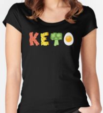 ConeCandy: 4 Pillars of Keto Women's Fitted Scoop T-Shirt