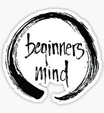 Beginners Mind Enso Sticker