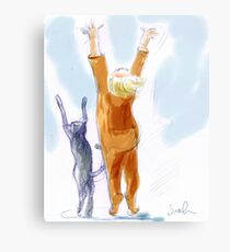 "Reach for the Sky!" Metal Print