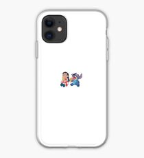lilo and stitch eating ice cream iPhone Case