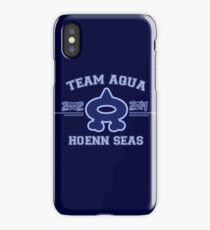 Team Aqua iPhone Case