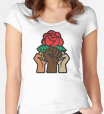Democratic Socialists of America Unite Women's Fitted Scoop T-Shirt