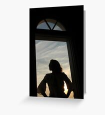 Sandra's Door Greeting Card