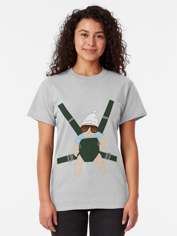 Hangover Baby Carlos In Carrier T Shirt By Milica3 Redbubble