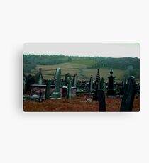 Churchyard Canvas Print