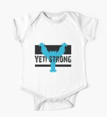 Yeti stark Baby Body Kurzarm