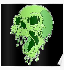 Melty Skull Poster