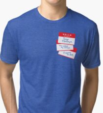 Hello Tri-blend T-Shirt