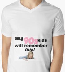 90s kids Men's V-Neck T-Shirt