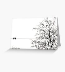 The Crows Greeting Card