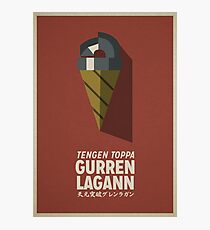Gurren Lagann Poster Photographic Print