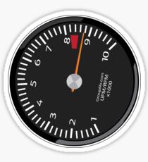 P Tach 10k Sticker