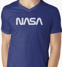 NASA Men's V-Neck T-Shirt