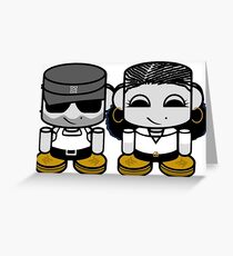 Joe & Belle Stuy O'BABYBOT Toy Robots 1.0 Greeting Card