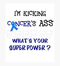colon cancer shirt Photographic Print