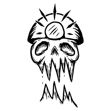 Mocking cave - Skull - Sticker