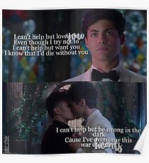 Malec - war of hearts Poster
