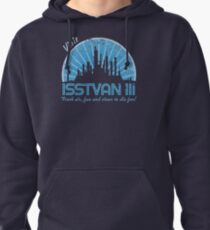 Visit (blue) Pullover Hoodie