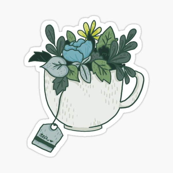 Tea Stickers | Redbubble