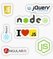 javascript ecosystem nodejs jquery Sticker