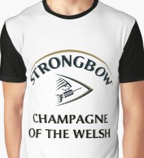 Strongbow Champagne of the Welsh Graphic T-Shirt