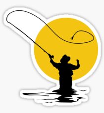 Fly Fishing Sticker