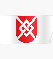 Karmøy Kommune Våpen Poster