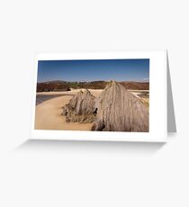 Three Cliffs Bay Gower Swansea Greeting Card