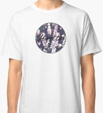 Hustle - Heather Flowers - Inspirational Typography Classic T-Shirt