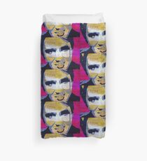 Elvis in Print Duvet Cover