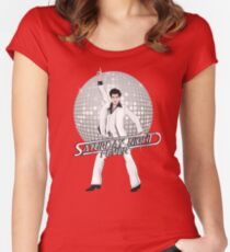 Saturday Night Fever Fitted Scoop T-Shirt