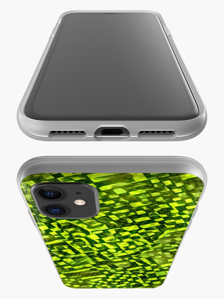 Alternate view of Cubismish cat iPhone Case & Cover