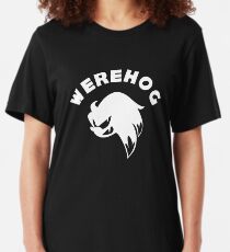 White Werehog Slim Fit T-Shirt