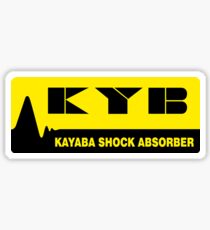 KYB Fan Vintage Japan Racing Decal Sticker Sticker