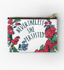 Nevertheless She Persisted Studio Pouch