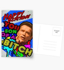 Arnie's Birthday Message! Postcards