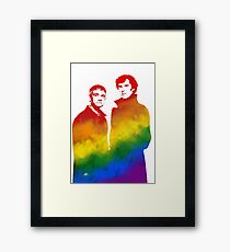 Johnlock Framed Print