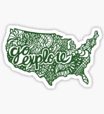 united_states Sticker