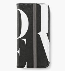 Love 01 iPhone Flip-Case/Hülle/Skin