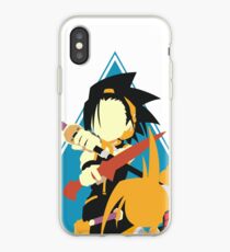 Yoh Asakura Minimalist Design iPhone Case
