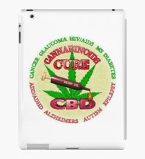 CBD Cannabinoids Cures Illness iPad Case/Skin