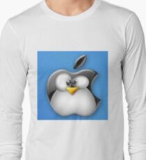 Linux Apple Long Sleeve T-Shirt