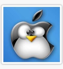 Linux Apple Sticker