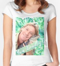 Steve Irwin "You Beauty" Fitted Scoop T-Shirt