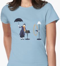 Poppins Portal Women's Fitted T-Shirt