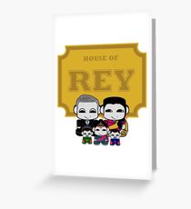 O'BABYBOT: House of Rey Family Greeting Card